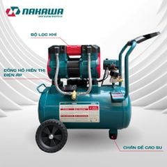 Máy nén khí không dầu, tốc nhanh, siêu êm NK-BH3030TURBO - 30 lít