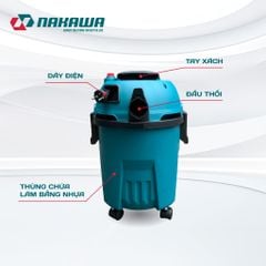 Máy hút bụi công nghiệp NAKAWA NK-HB15PLUS