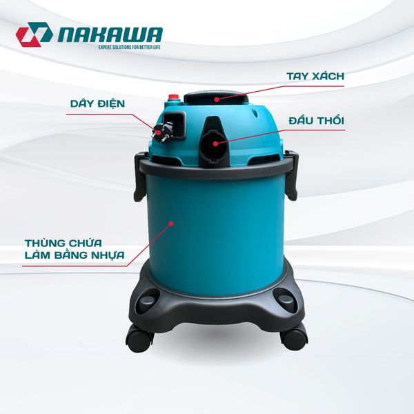 Máy hút bụi công nghiệp NAKAWA NK-HB20PLUS
