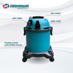 Máy hút bụi công nghiệp NAKAWA NK-HB20PLUS