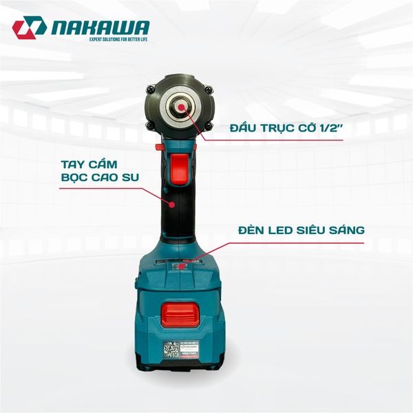 Máy siết bu lông pin NAKAWA NK-BM21/550PRO