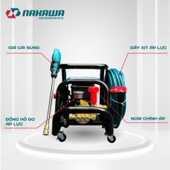 Máy phun áp lực cao NAKAWA NK-MP3000PLUS