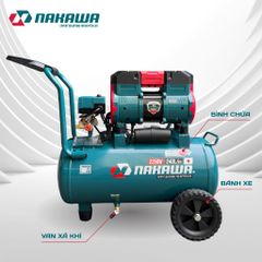 Máy nén khí không dầu, tốc nhanh, siêu êm NK-BH3036TURBO - 36 lít