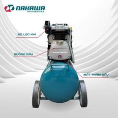 Máy Nén Khí đầu liền 2 tụ NAKAWA NK-2T3550PRO