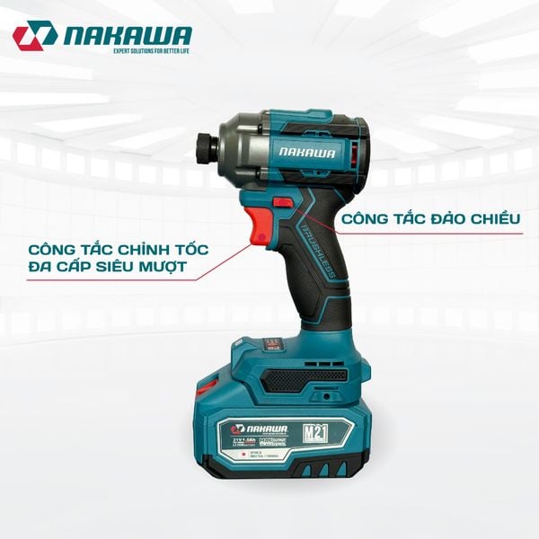 Máy siết vít pin NAKAWA NK-VM21/260PRO