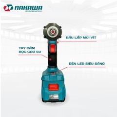 Máy siết vít pin NAKAWA NK-VM21/260PRO