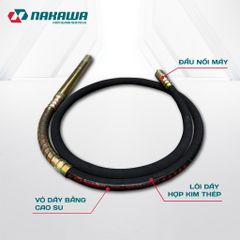 Dây đầm rung bê tông NAKAWA NK50-6