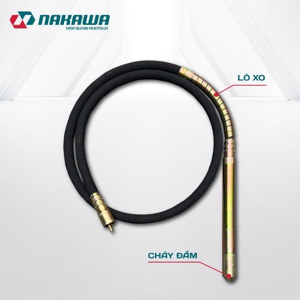 Dây đầm rung bê tông NAKAWA NK35-4
