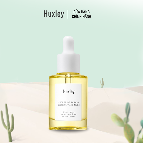  Tinh chất dưỡng ẩm cho da khô Huxley Secret Of Sahara Oil Light And More 