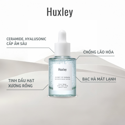  Bộ Sản Phẩm Cấp Ẩm Sâu Huxley Hydration Care Set 