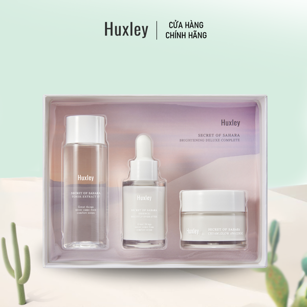  Set Trial Huxley Brightening Dưỡng Trắng Sáng Da 