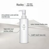  Bộ 3 chăm sóc da toàn diện: Tẩy da chết, Gel Rửa Mặt 200ml, Huxley Toner Extract It 120ml 
