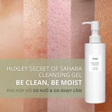  Combo Làm Sạch Da, Dưỡng Ẩm Chuyên Sâu Huxley Cleansing Gel 200ml & Huxley Toner Extract It 120ml 