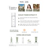  Combo dưỡng ẩm & làm sáng da Huxley Toner Extract It 120ml & Huxley Oil Light and More 30ml 