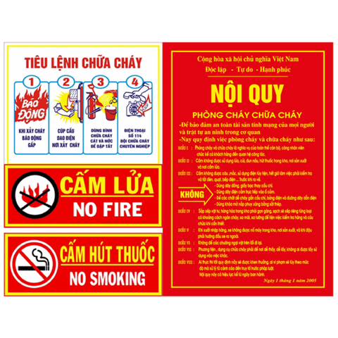  Bộ nội quy tiêu lệnh pccc 
