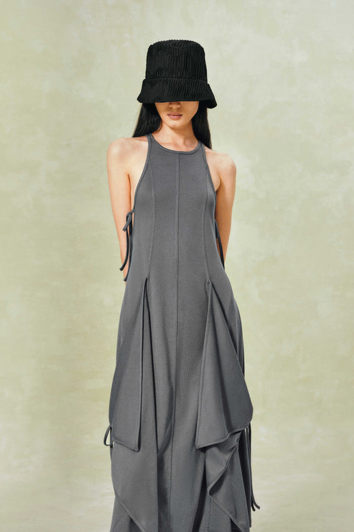 FOLDED DRESS (PRE ORDER) main image 1
