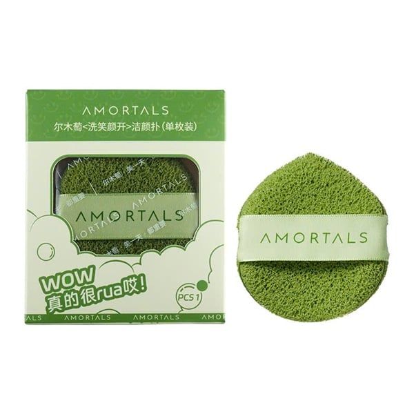  [Hàng Công Ty] Set 2 Mút Rửa Mặt Amortals 