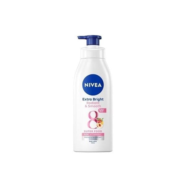  [HÀNG CÔNG TY] NIVEA Extra Bright Radiant & Smonth Dưỡng Thể - 350ml 