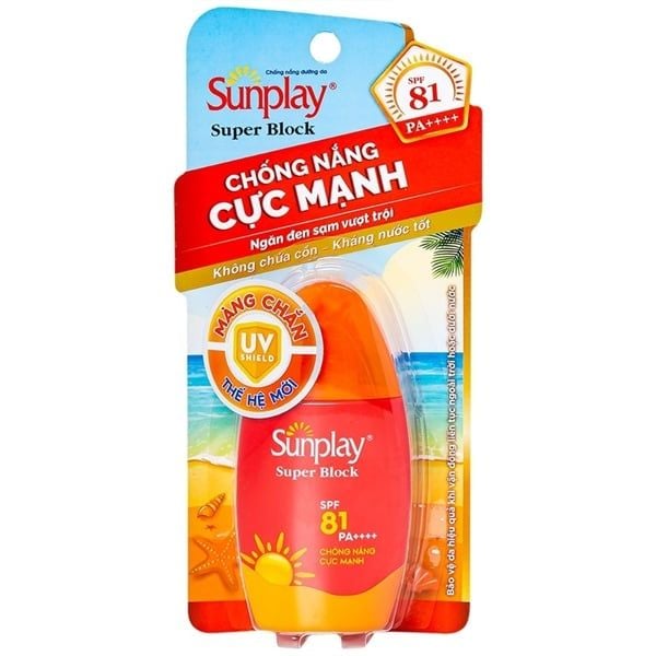  SUNPLAY Super Block SPF 81PA+++ Kem Chống Nắng 30g 