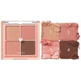  Bảng Mắt 4 ô Romand Better Than Eyes #02 Dry Rose 