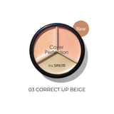  Che Khuyết Điểm The Saem Cover Perfection Triple Pot Concealer 