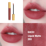  Son Gucci Rouge Liquid Matte - 203 