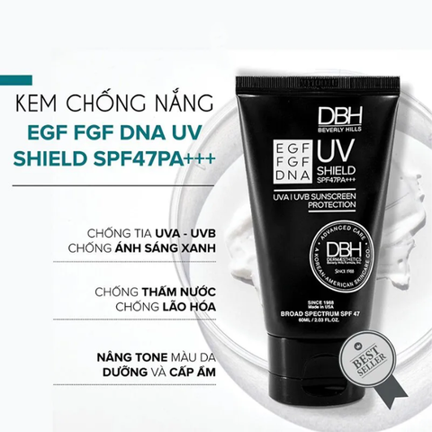 Kem Chống Nắng DBH EGF UV Shield SPF 47 PA+++ 60ml – LE NGOC