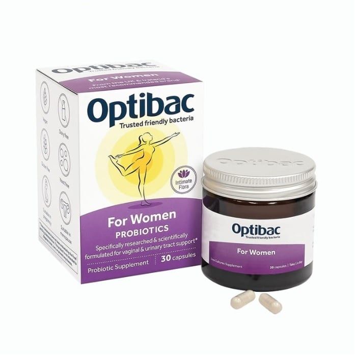  [Hàng Công Ty] OPTIBAC Intimate Flora For Women Thực Phẩm Bảo Vệ Sức Khoẻ 