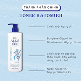  [Hàng Công Ty] Toner Naturie Hatomugi Skin Conditioner 500ml 