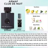  [Hàng Công Ty] Nước Hoa Club De Nuit Intense Man 