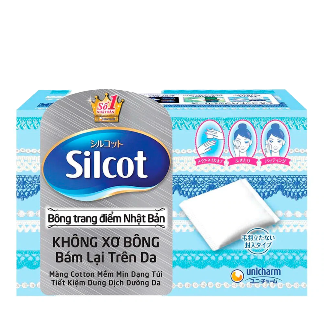  Bông Tẩy Trang Silcot 82 miếng 