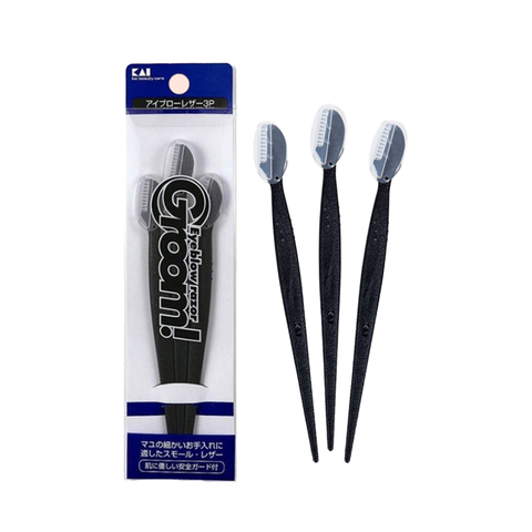  [Hàng Công Ty] Dao Cạo Lông Mày CBM-3P1 KAI BỘ 3 