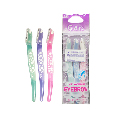  [Hàng Công Ty] Dao Cạo Lông Mày CBM-3P1 KAI BỘ 3 
