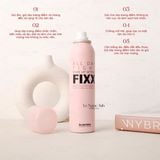  Xịt Khoá Makeup Fixx All Day Tight Make Up Setting - 120ml #Hồng Nhạt (No Box) 