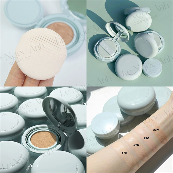  INNISFREE No-Sebum Powder Cushion - 21N Vanilla 