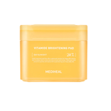  [HÀNG CÔNG TY] MEDIHEAL Toner Pad 100 MIếng - Vitamide Brightening (Vàng) 