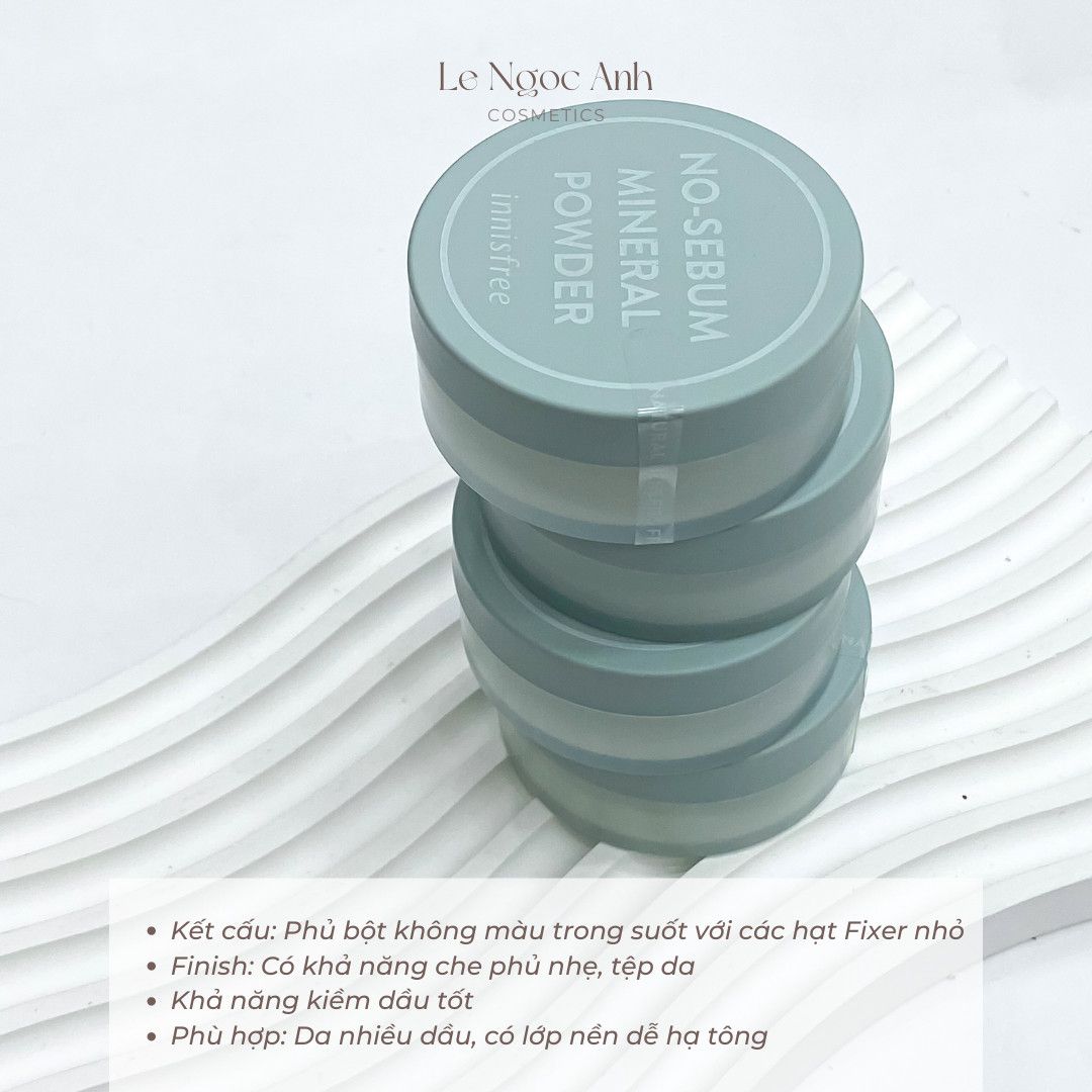 Phấn Phủ Bột Innisfree No-Sebum Mineral Powder – LE NGOC ANH COSMETIC