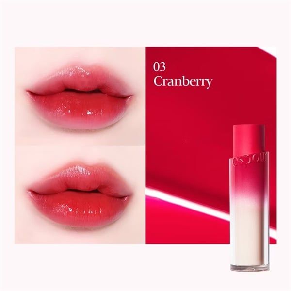  [Hàng Công Ty] ESPOIR Nowear Lipstick Balming Glow Son Bóng - 03 Cranberry 