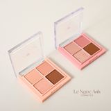  Bảng Mắt 4 ô Romand Better Than Eyes #02 Dry Rose 