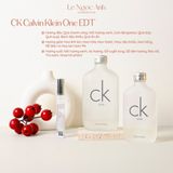  Nước Hoa CK Calvin Klein One EDT trắng 