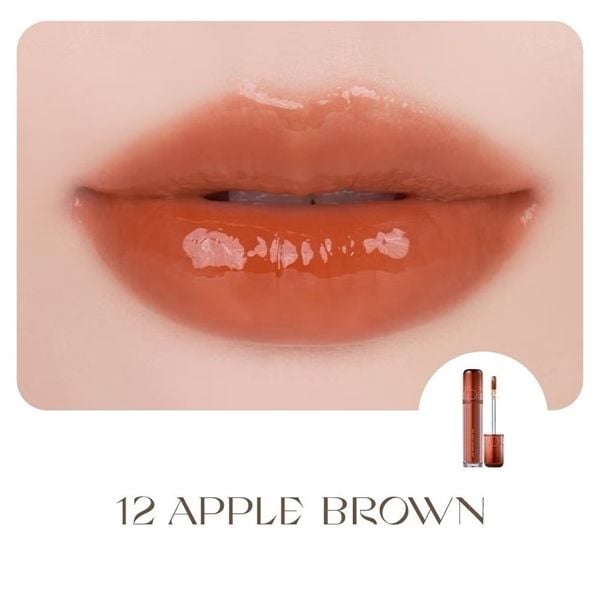  ROMAND The Juicy Lasting Tint Son (bản mới) - 12 Apple Brown 