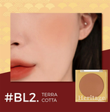  Má Hồng Merzy Heritage Blusher - BL2. Terra Cotta 