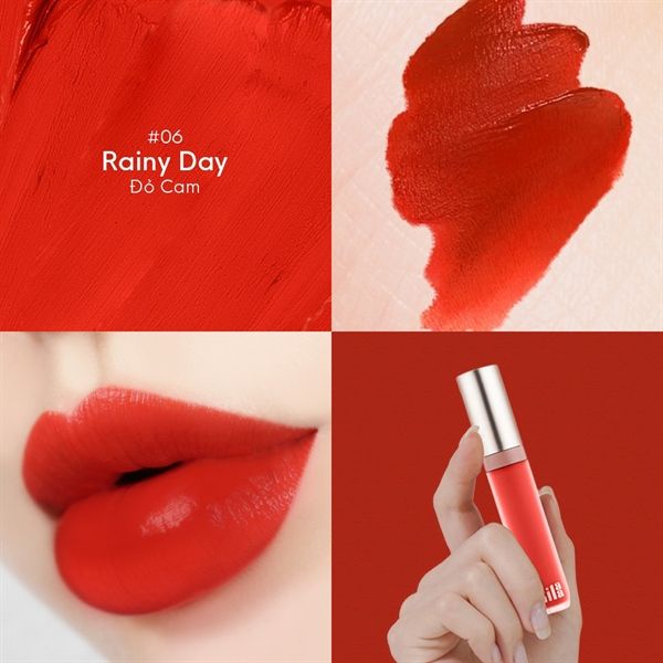  Son Glamrr Q Long Wear Lip Cream - 06 Rainy Day 