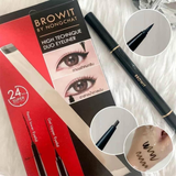  Kẻ Mắt Browit By Nongchat High Technique Duo Eyeliner - Soft Brown 