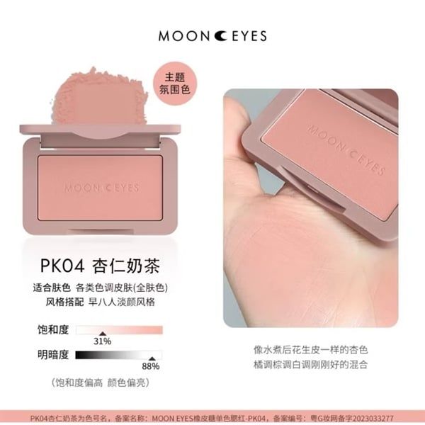  MOON EYES Má Hồng 1 Ô - PK04 