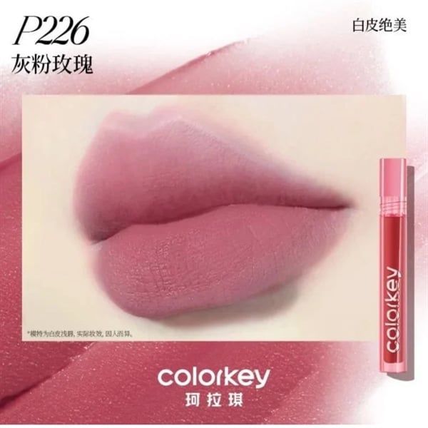  [Hàng Công Ty] COLORKEY Airy Velvet Lip Lacquer Son Kem Lì - P226# 