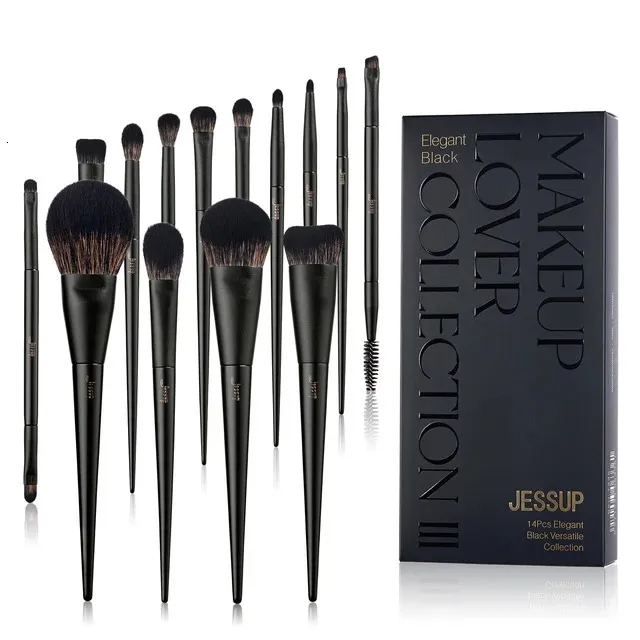  Bộ Cọ JESSUP Makeup Lover Collection III Black Versatile 14 Cây 