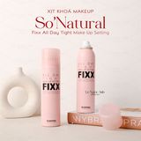  Xịt Khoá Makeup Fixx All Day Tight Make Up Setting - 120ml #Hồng Nhạt (No Box) 
