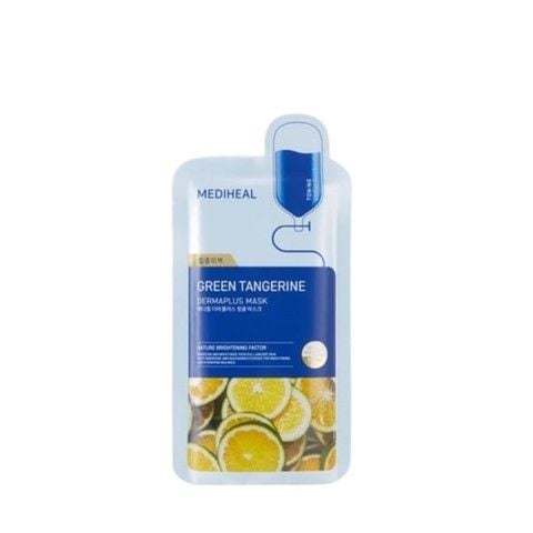  [HÀNG CÔNG TY] MEDIHEAL Dermaplus Green Tangerines Mask 