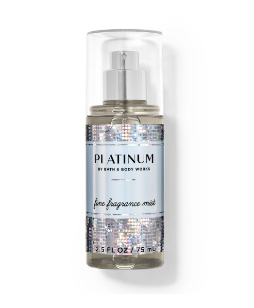  Body Mist Bath and Body Works 75ml #Platinum 